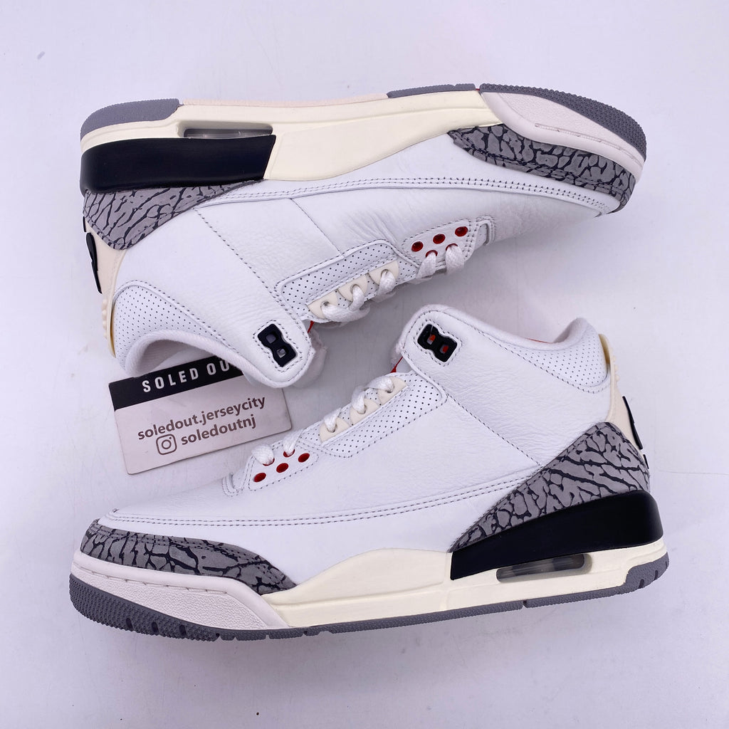 Air Jordan 3 Retro "White Cement Reimagined" 2023 New Size 7