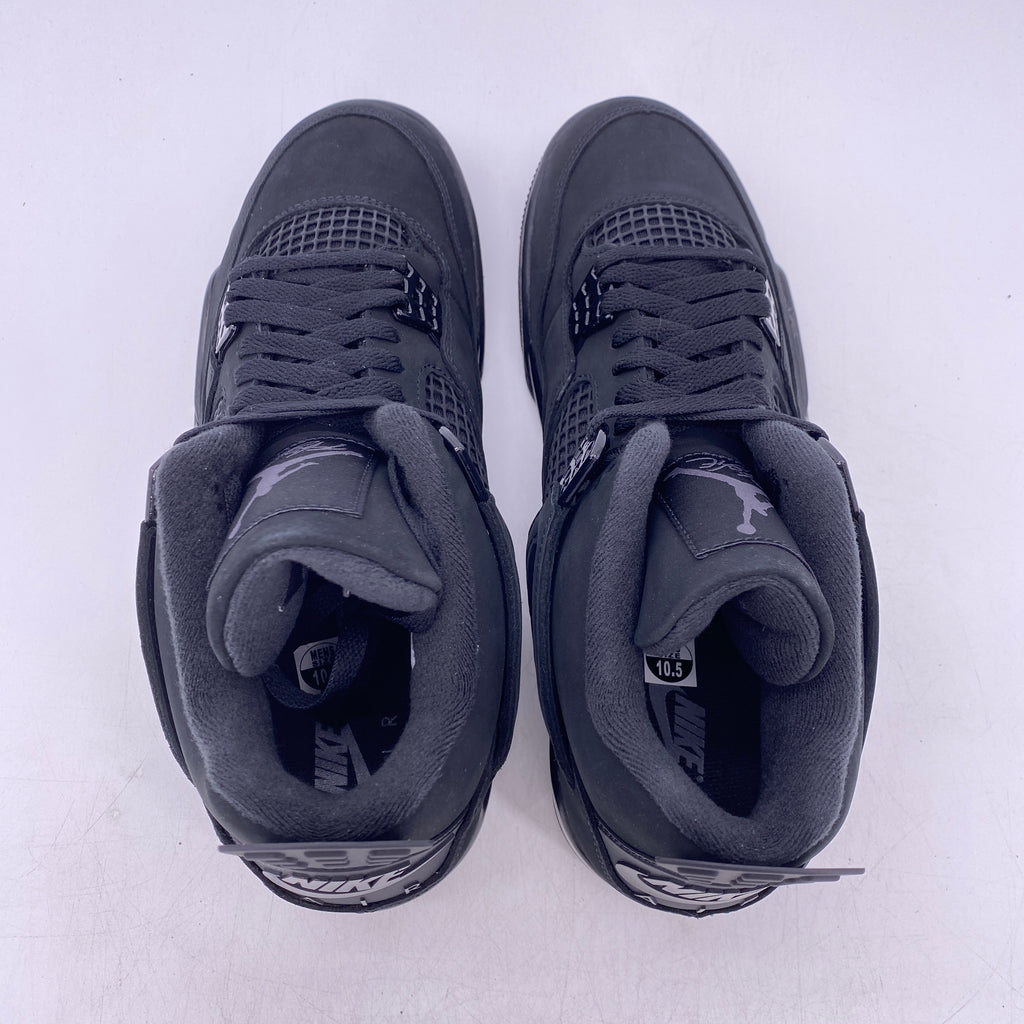 Air Jordan 4 Retro "Black Cat" 2025 New Size 10.5