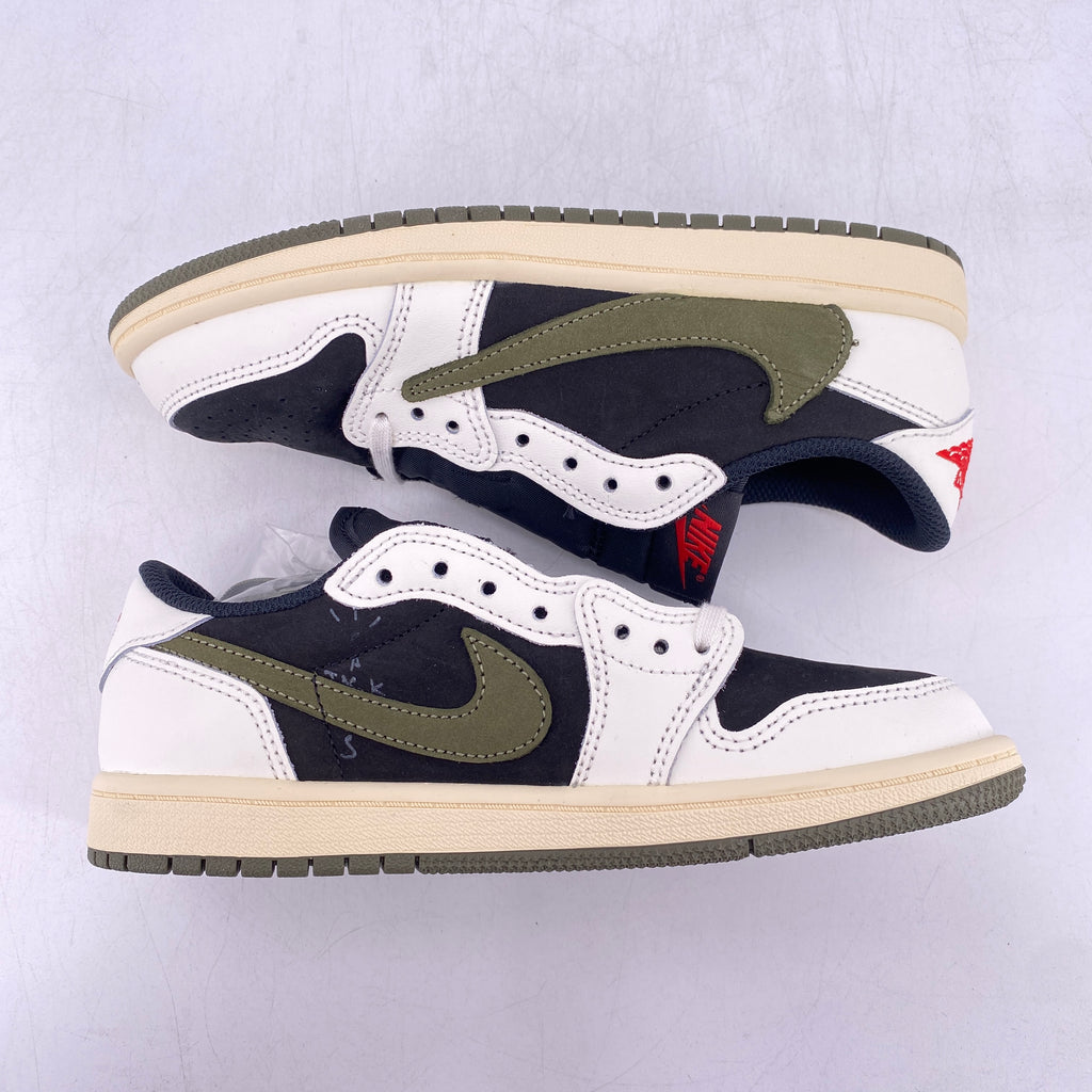 Air Jordan 1 Low OG SP (PS) "Travis Scott Olive" 2023 New Size 3Y