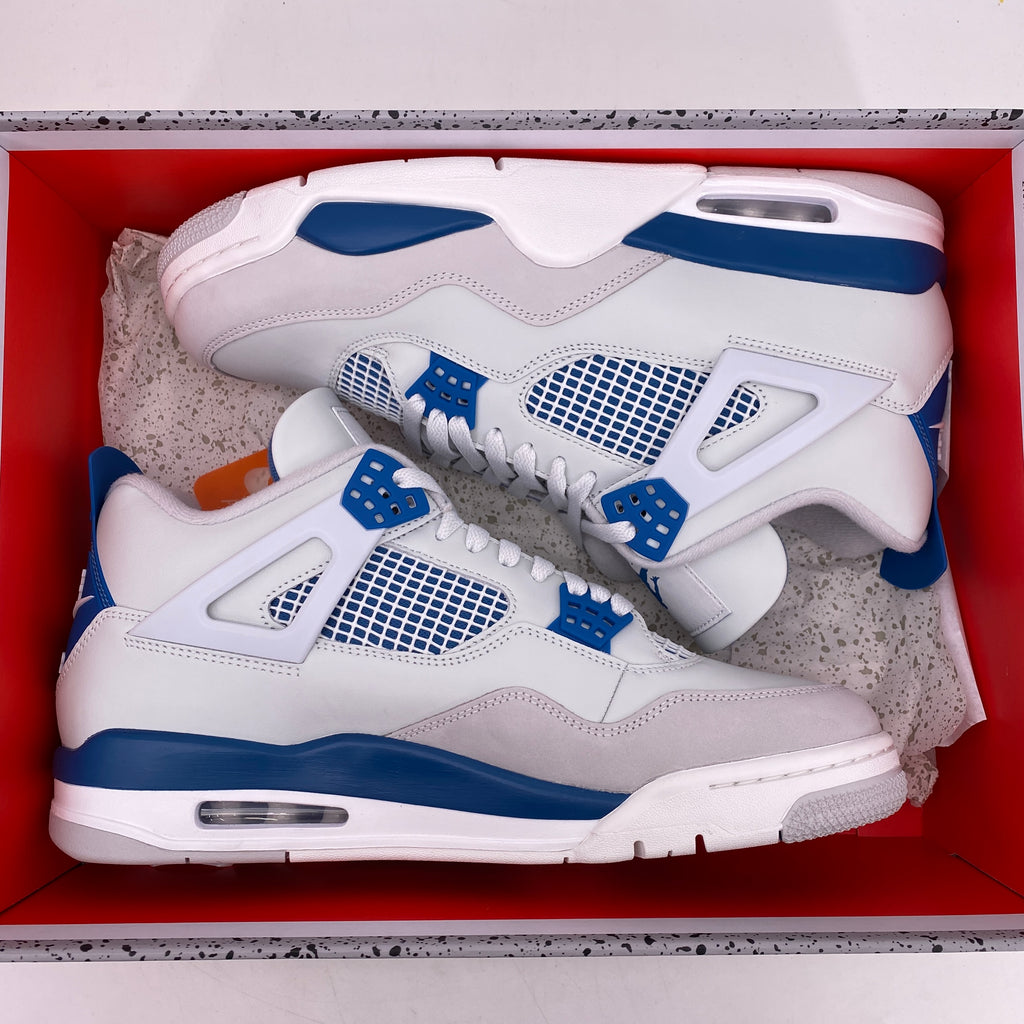 Air Jordan 4 Retro "Military Blue" 2024 New Size 12
