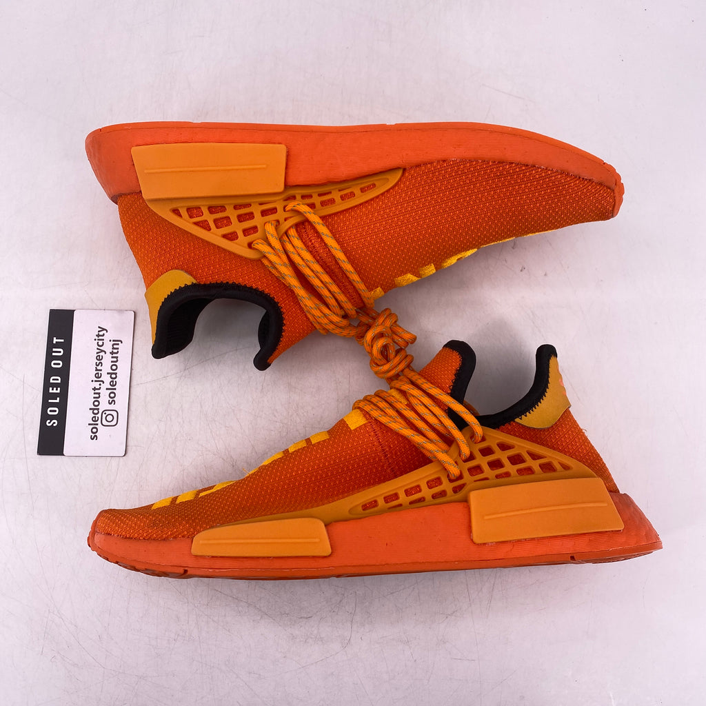 Adidas NMD HU "Pharrell Orange" 2021 Used Size 9