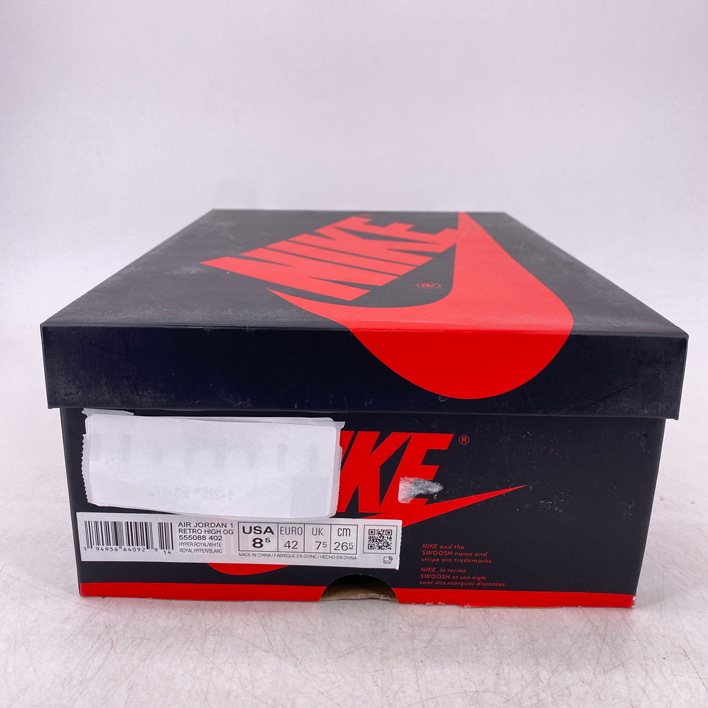 Air Jordan 1 Retro High OG "Hyper Royal Sg" 2021 New Size 8.5