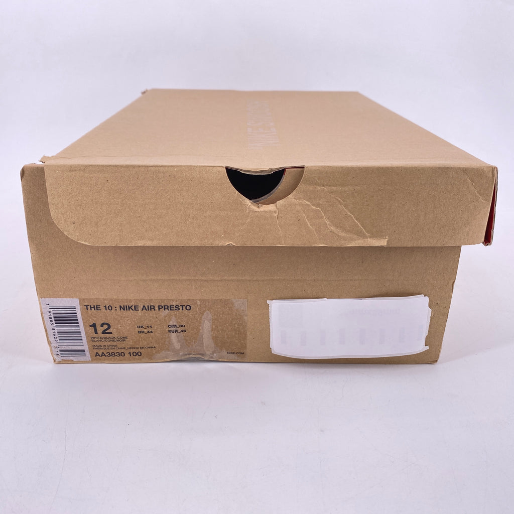 Nike Air Presto "Ow White" 2018 New (Cond) Size 12