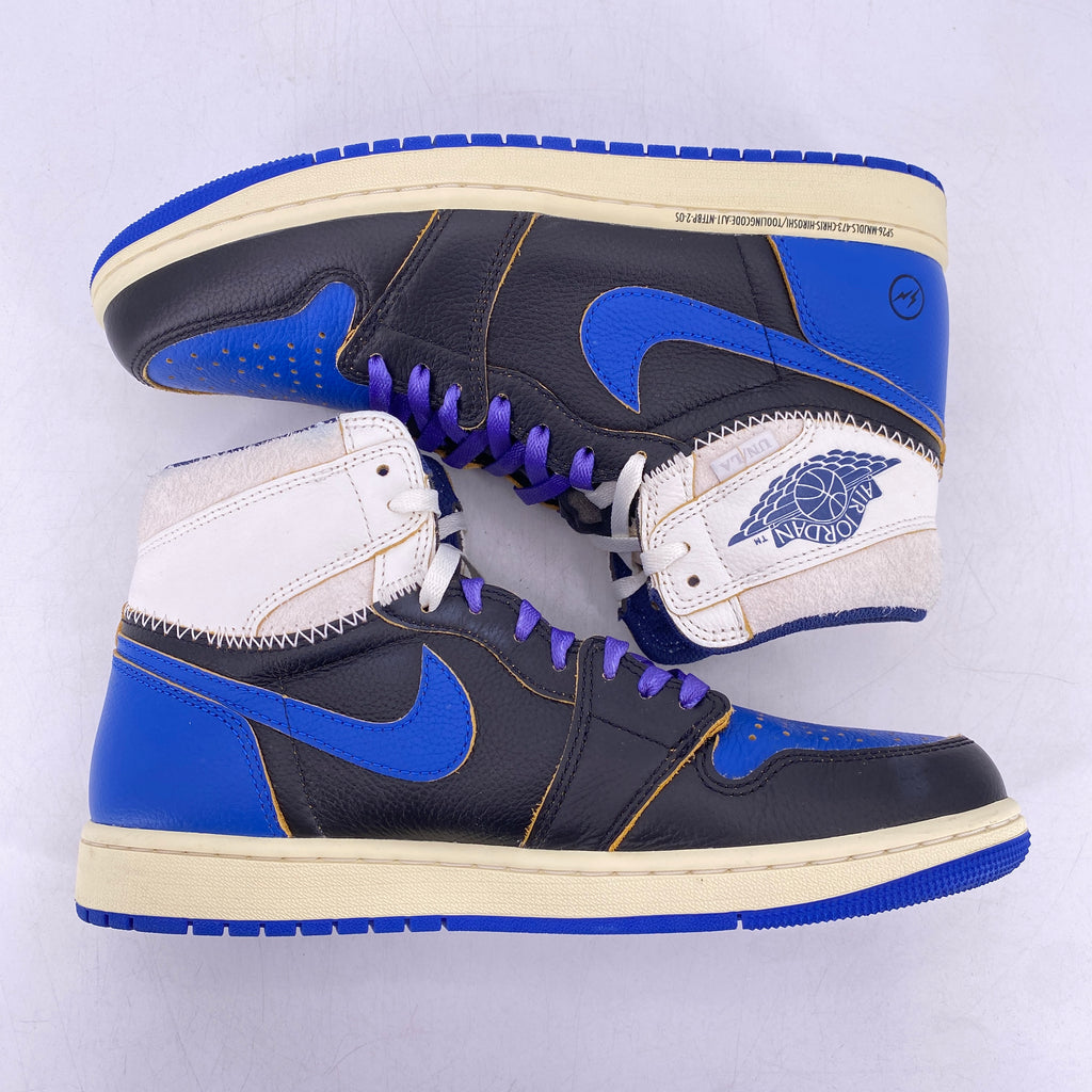 Air Jordan 1 Retro High OG "Union Fragment Sport Royal" 2026 Used Size 10