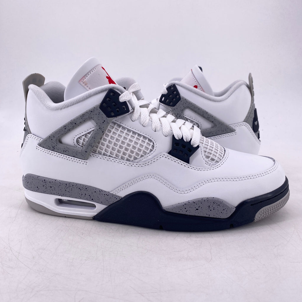 Air Jordan 4 Retro "White Cement" 2025 New Size 9.5