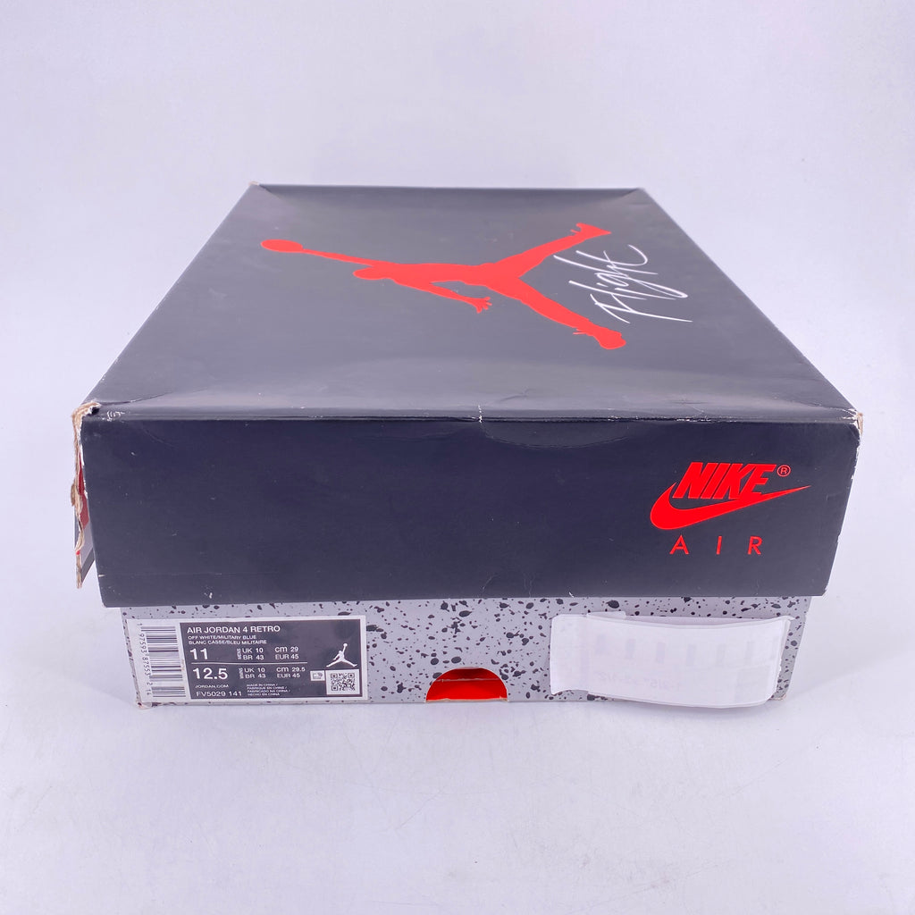 Air Jordan 4 Retro "Military Blue" 2024 Used Size 11