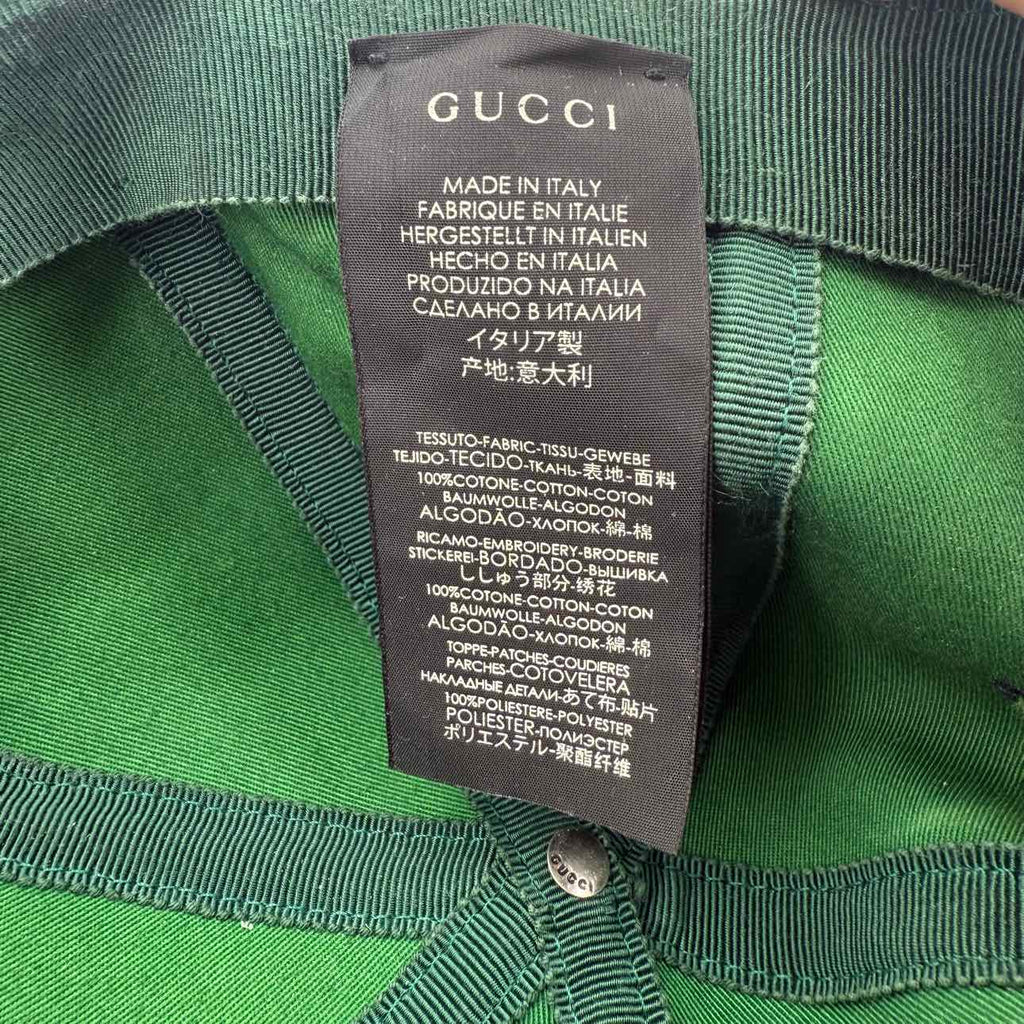 Gucci Cap "LOS ANGELES" Used Navy Size OS