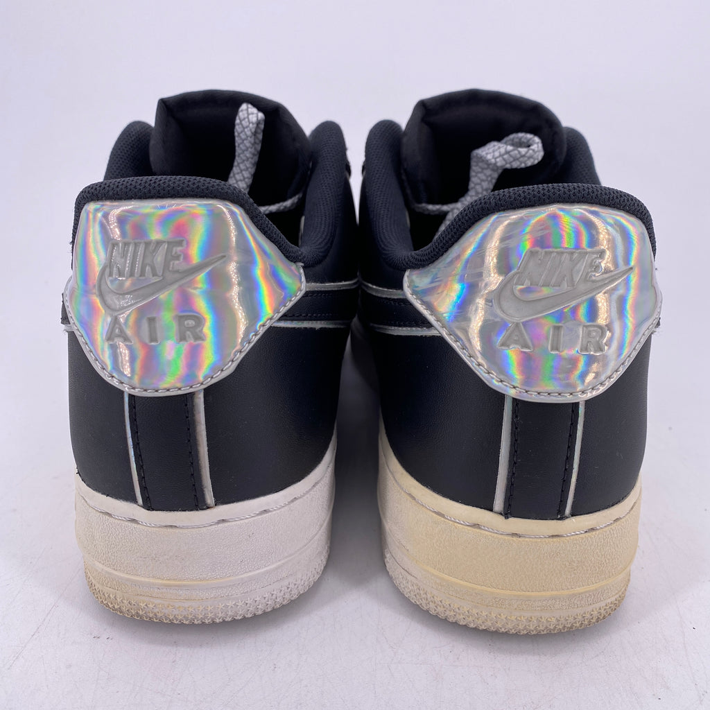 Nike Air Force 1 Low LV8 "Black Iridescent Outline" 2019 Used Size 11