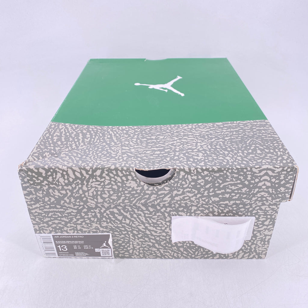 Air Jordan 3 Retro "Pine Green" 2021 Used Size 13