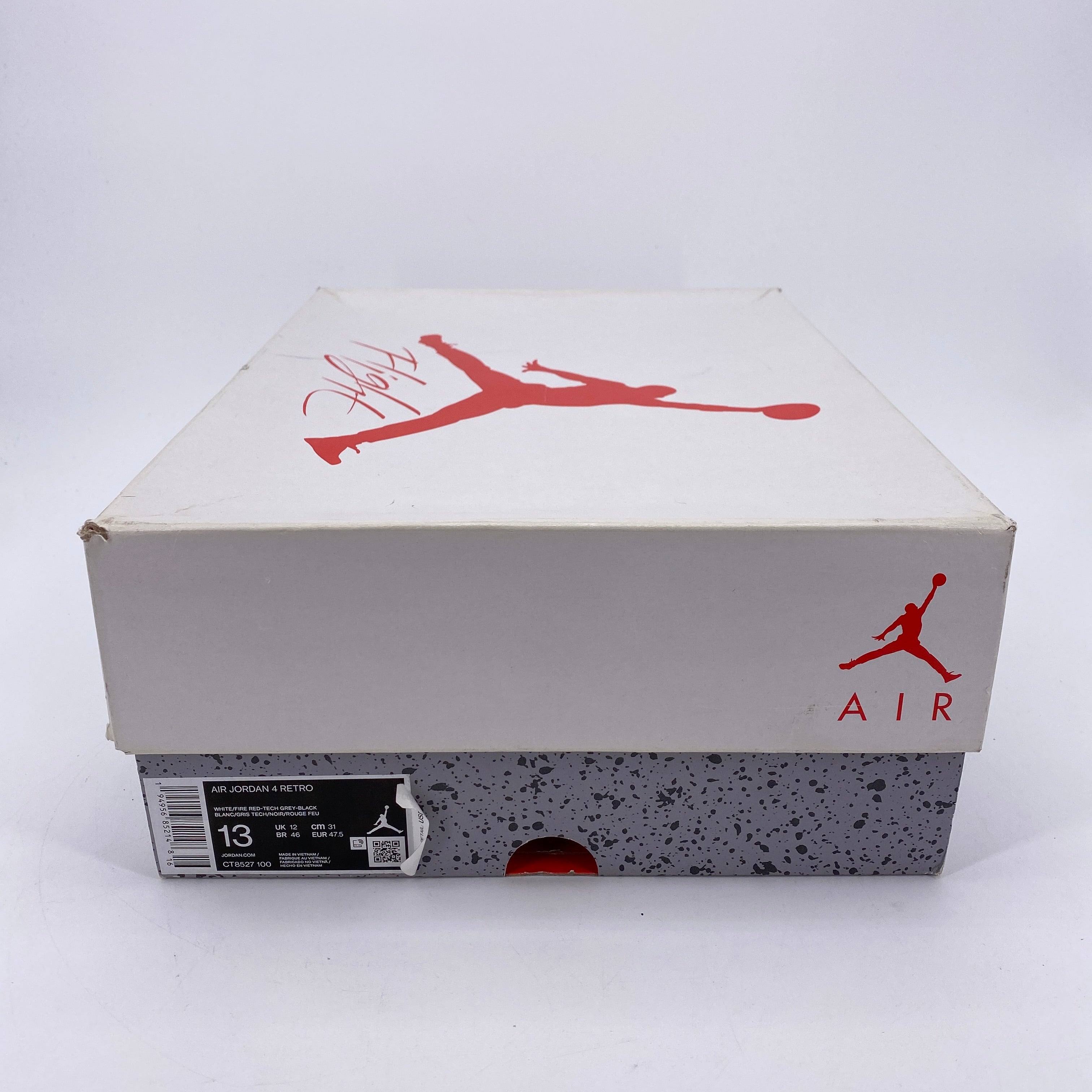 Air Jordan 4 Retro &quot;White Oreo&quot; 2021 New (Cond) Size 13