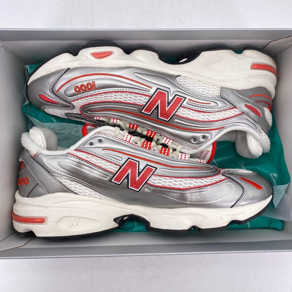 New Balance 1000 "Thisneverthat Metallic Silver Red" 2025 Used Size 11