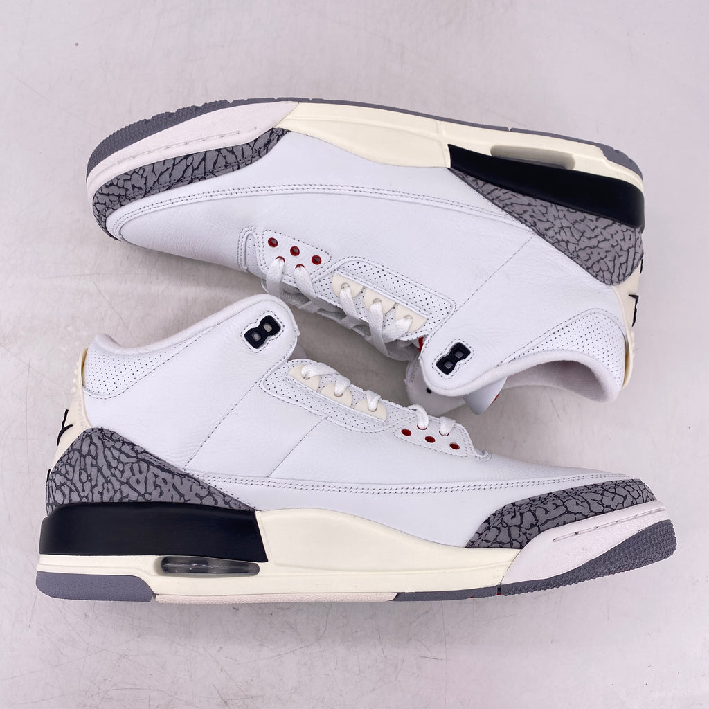 Air Jordan 3 Retro "White Cement" 2023 New Size 14
