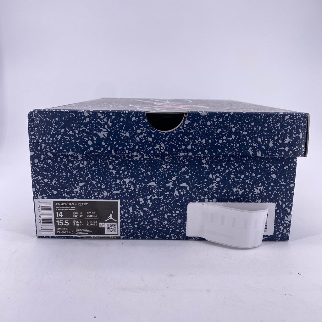 Air Jordan 4 Retro "Midnight Navy" 2022 Used Size 14