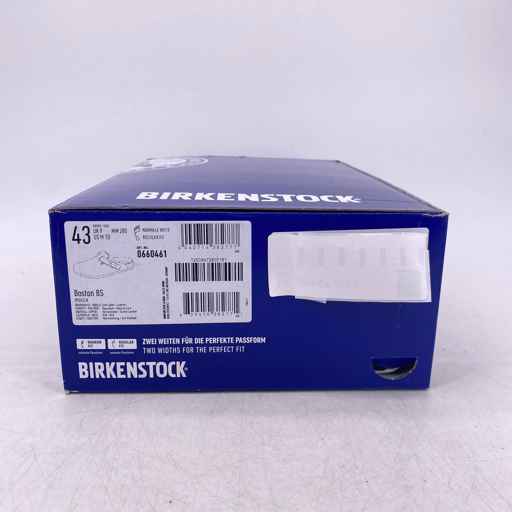 Birkenstock Boston "Mocha" 2020 New Size 10