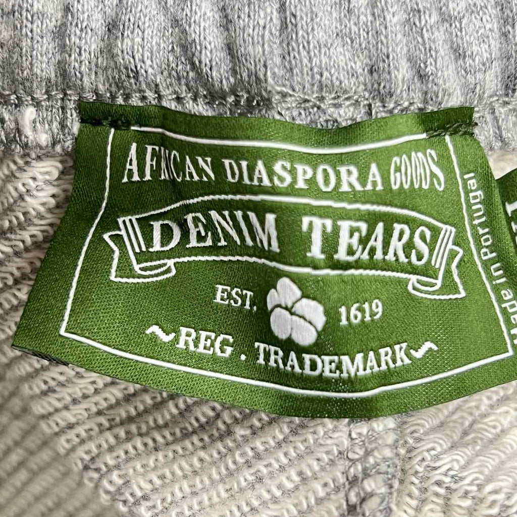 Denim Tears Shorts "COTTON WREATH" Grey New Size L