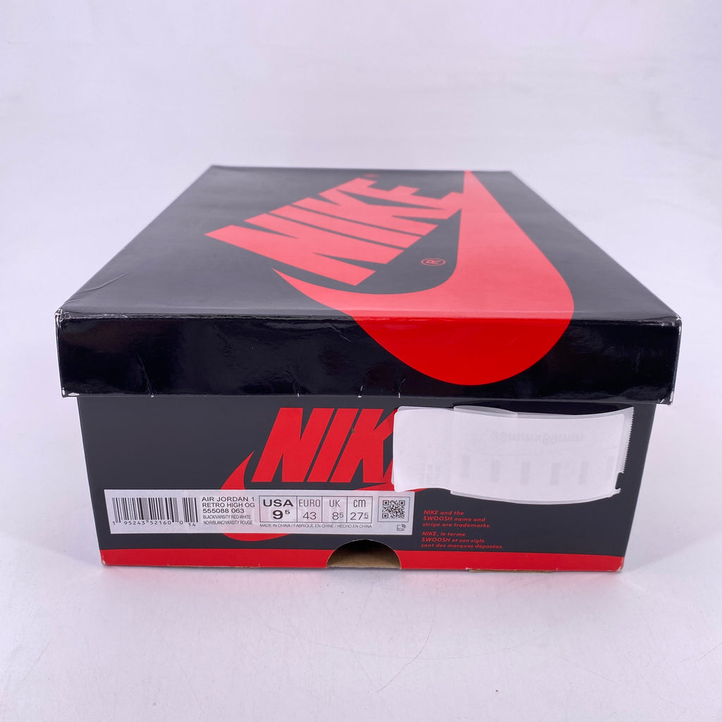 Air Jordan 1 Retro High OG "Patent Bred" 2021 Used Size 9.5