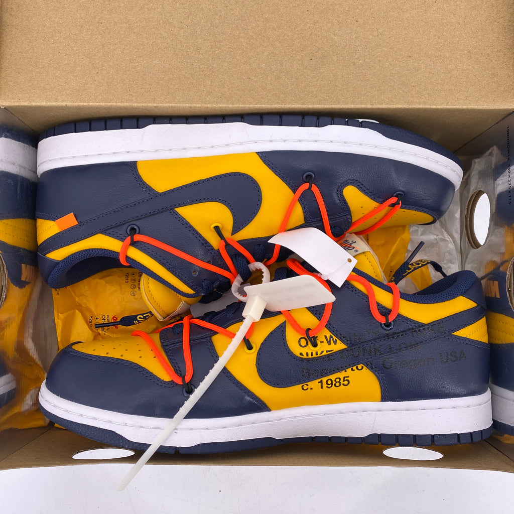 Nike Dunk Low LTHR "Ow University Gold" 2019 New Size 12