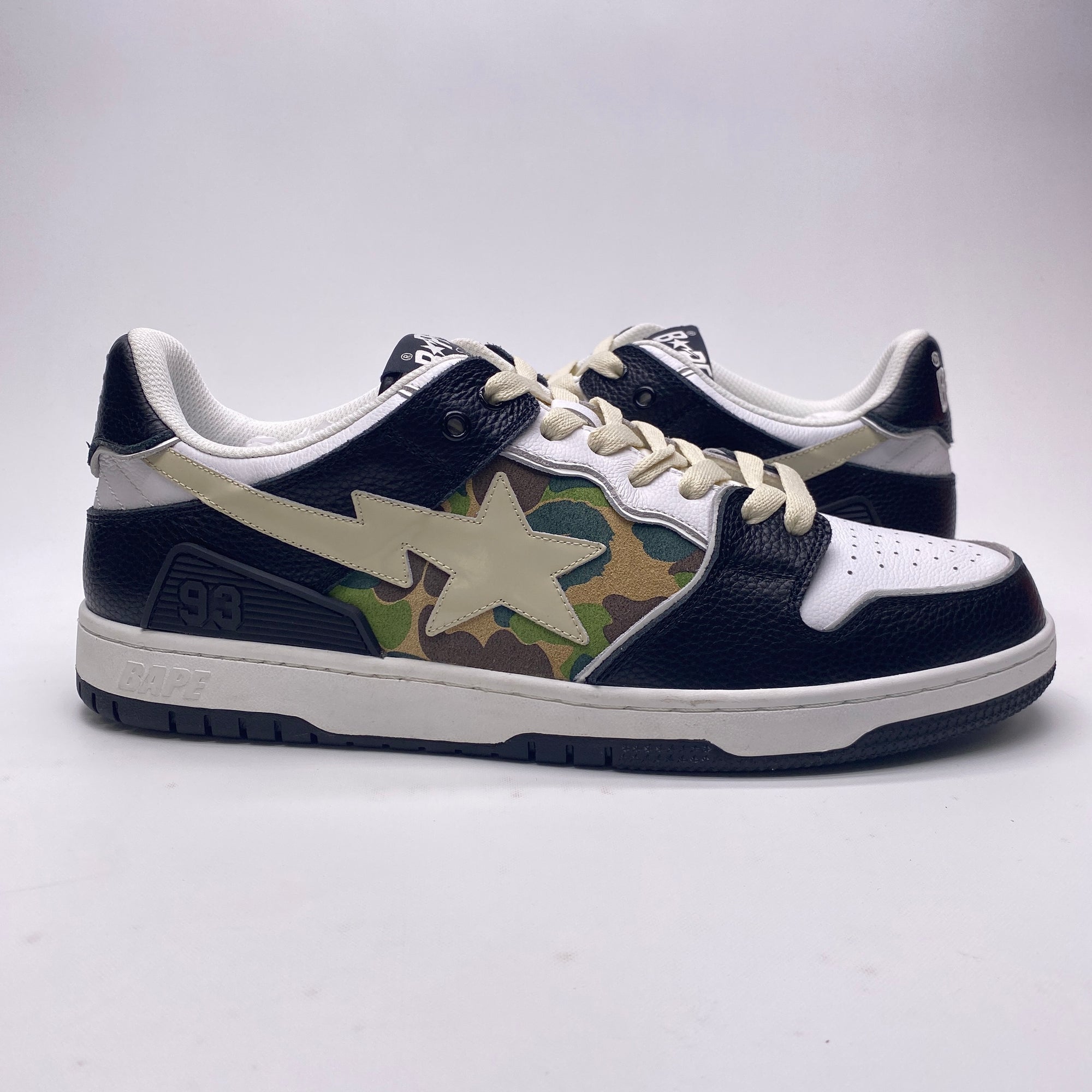 Bape Sk8 Sta &quot;Black Camo&quot; 2022 New Size 13