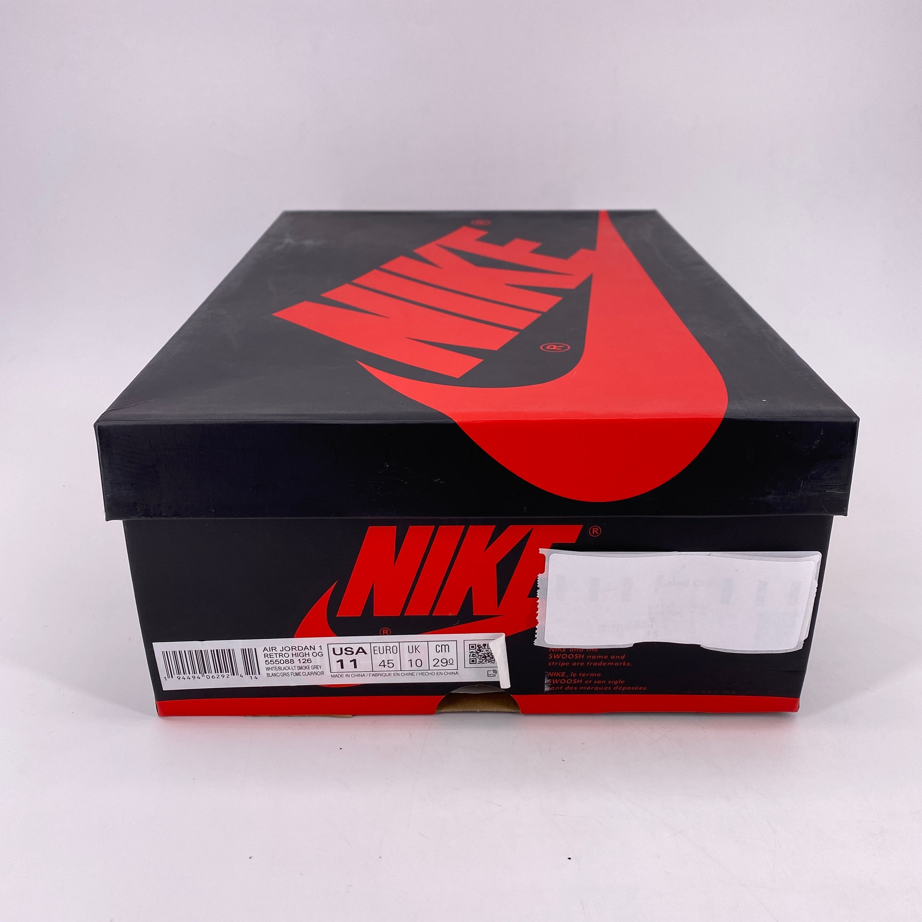 Air Jordan 1 Retro High OG &quot;Smoke Grey&quot; 2020 Used Size 11