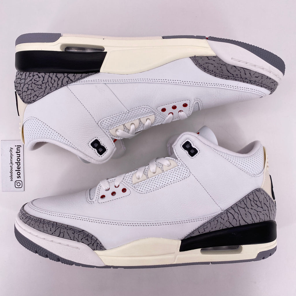 Air Jordan 3 Retro "White Cement" 2023 New Size 14