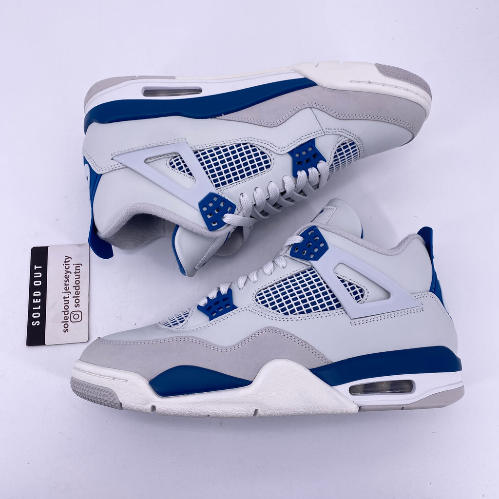Air Jordan 4 Retro "Military Blue" 2024 New Size 10