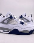 Air Jordan 4 Retro "Midnight Navy" 2022 New Size 9.5