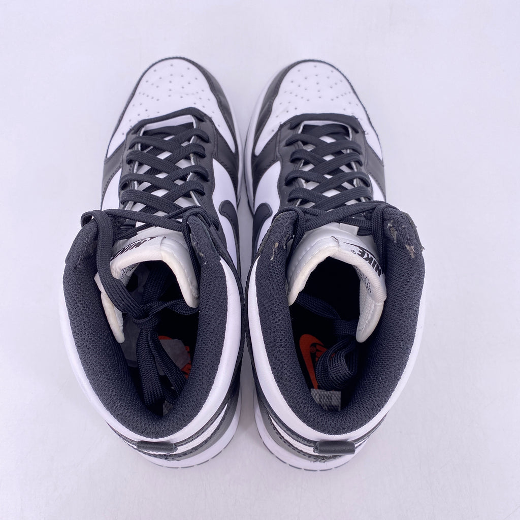 Nike Dunk High "Black White" 2021 Used Size 9