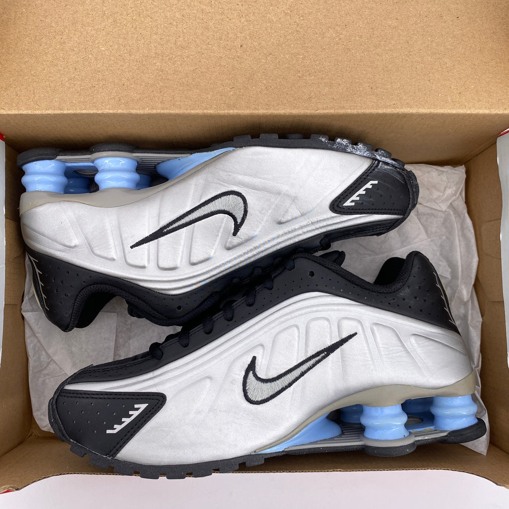 Nike (GS) Shox R4 "Black Psychic Blue" 2025 Used Size 5.5Y