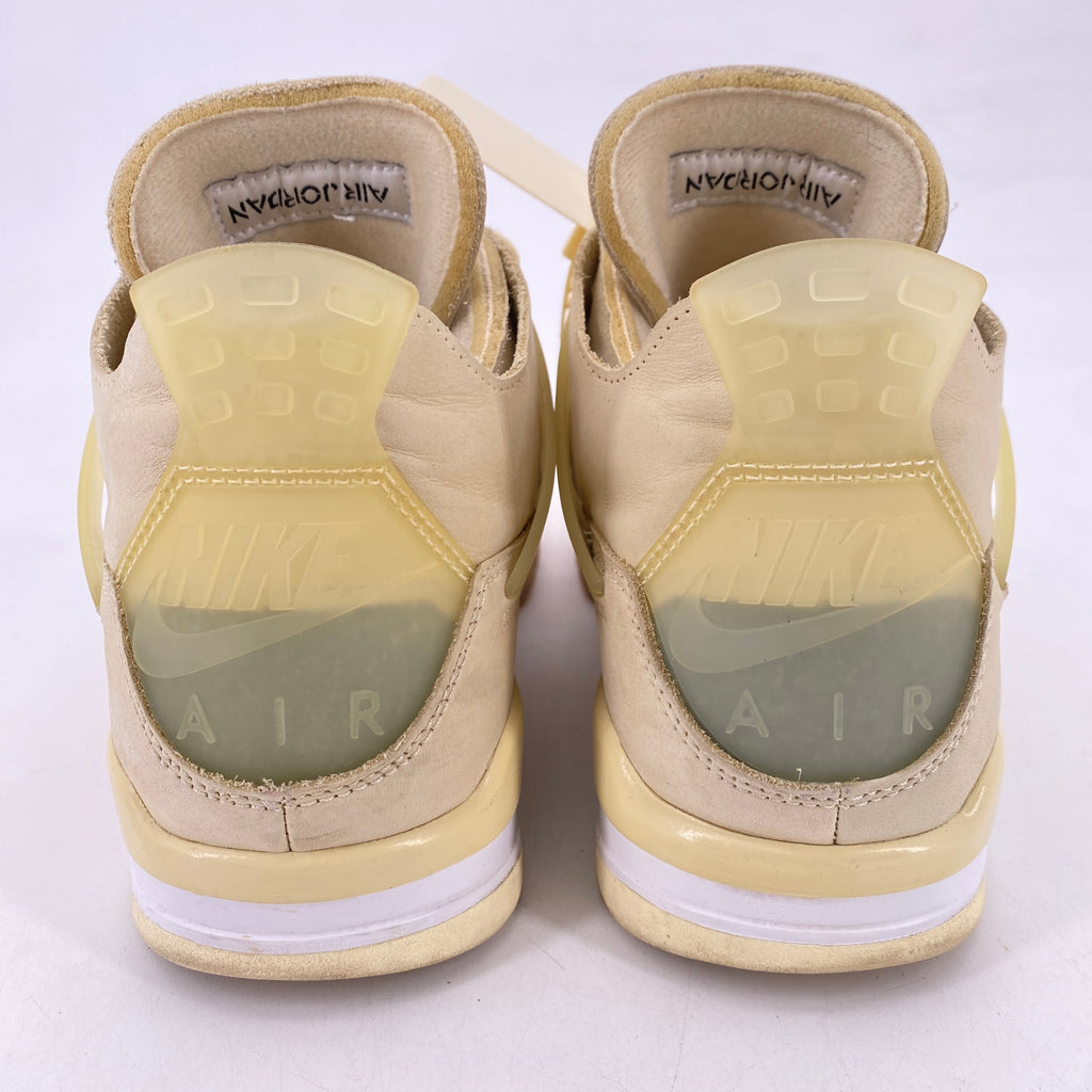 Air Jordan (W) 4 Retro "Ow Sail" 2020 Used Size 9.5W