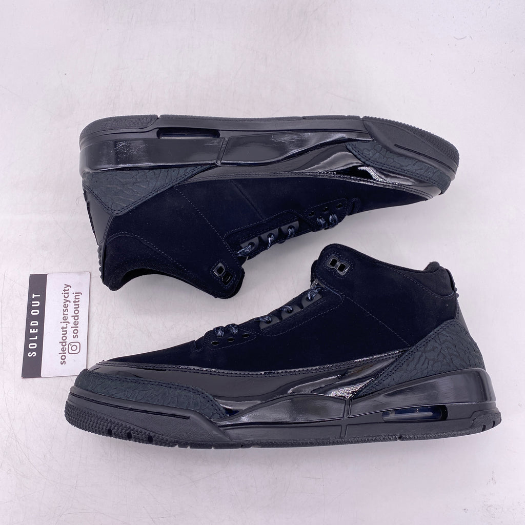 Air Jordan 3 Retro "Black Cat" 2025 Used Size 11.5