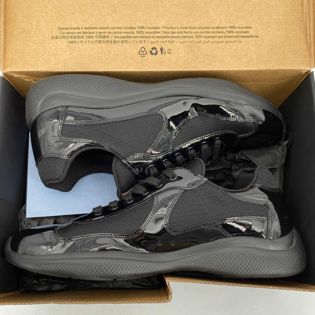Prada America's Cup "Triple Black"  Used Size 13 PRADA