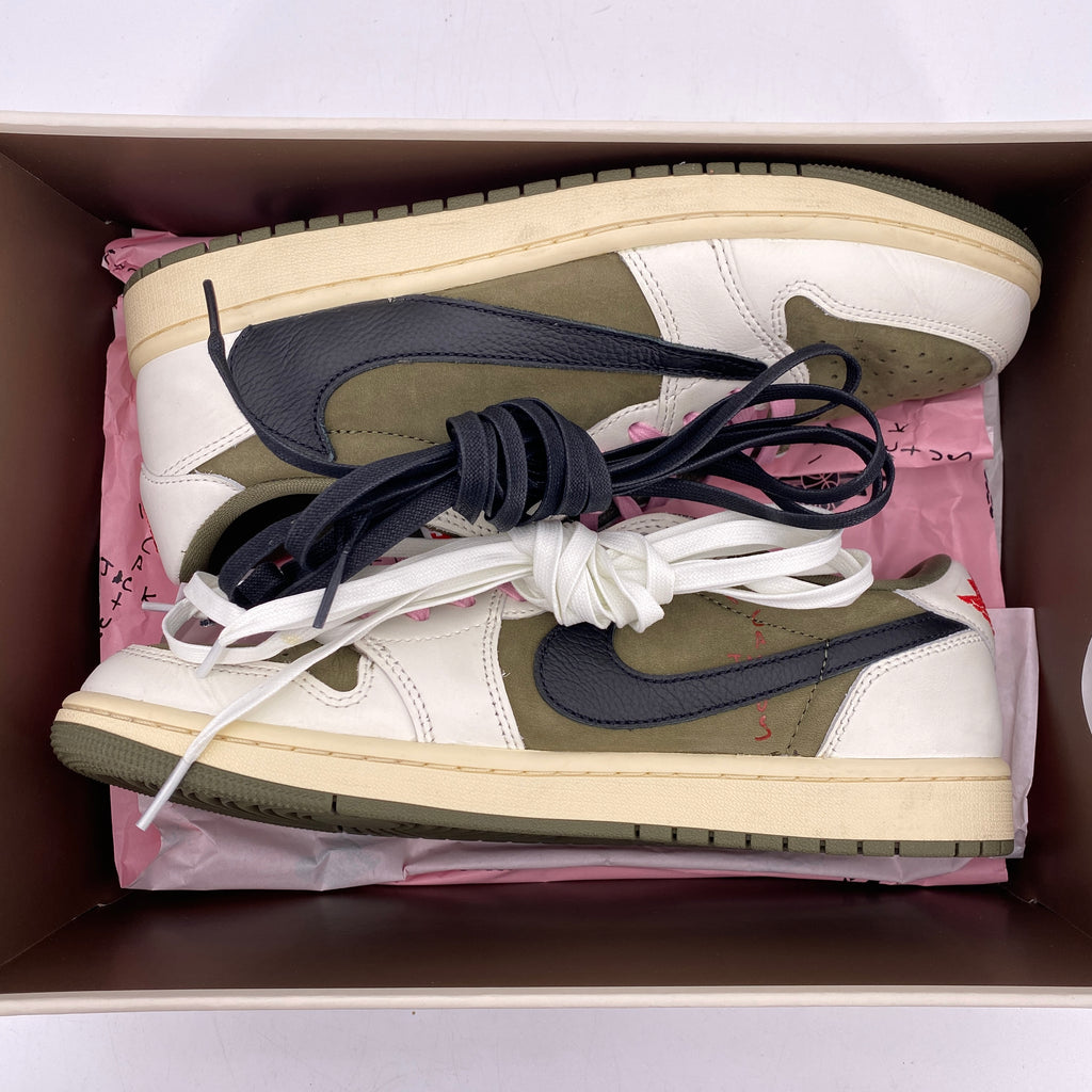 Air Jordan 1 Low OG SP "Travis Scott Medium Olive" 2024 Used Size 10