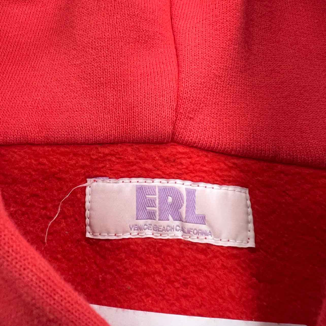 ERL Hoodie "SWIRL" Multi-Color Used Size M