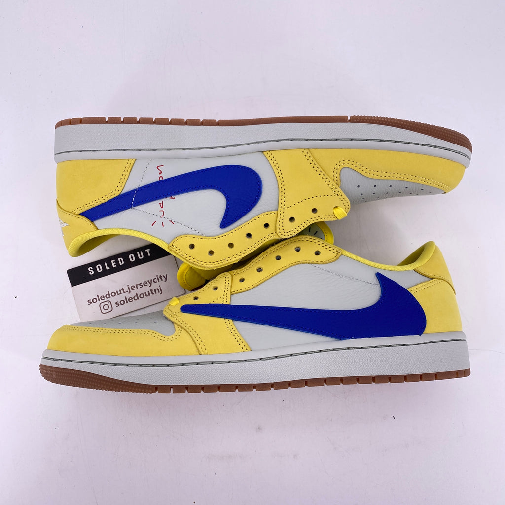 Air Jordan (W) 1 Low "Canary" 2024 New Size 13.5W