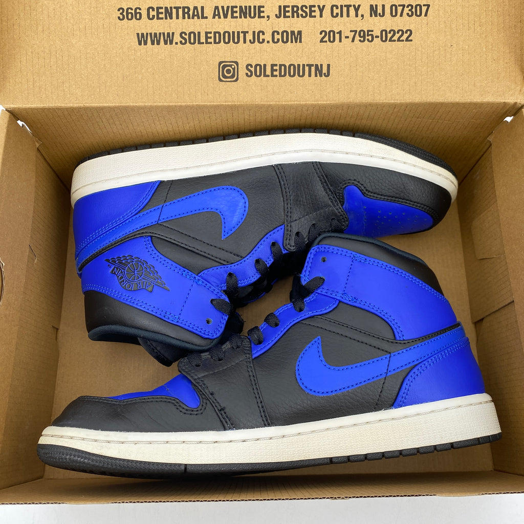 Air Jordan 1 Mid "Hyper Royal" 2020 Used Size 9
