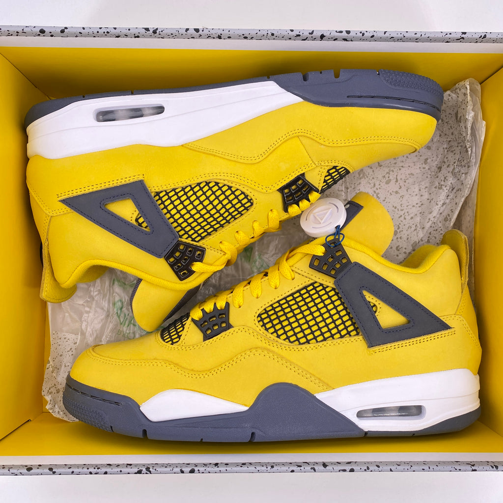Air Jordan 4 Retro "Lightning" 2021 New Size 11.5