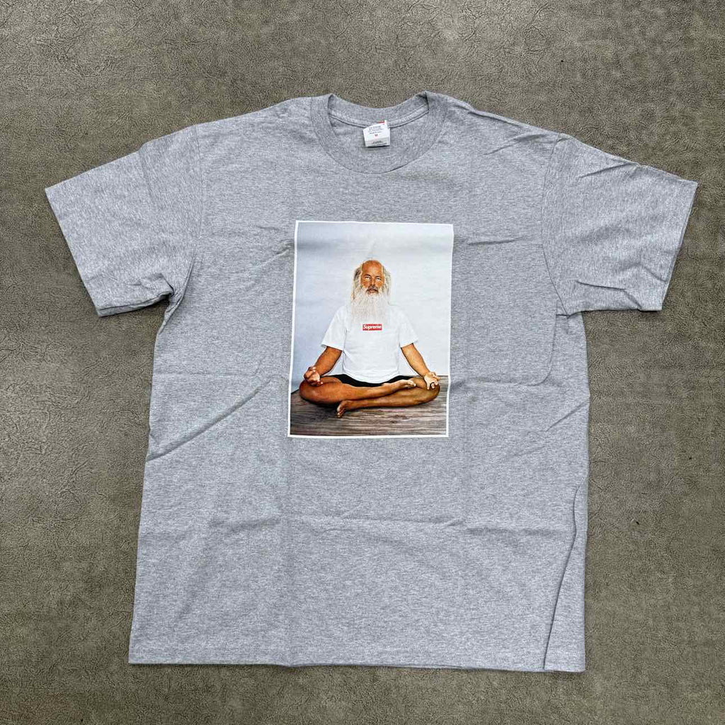 Supreme T-Shirt "RICK RUBIN" Heather Grey New Size M