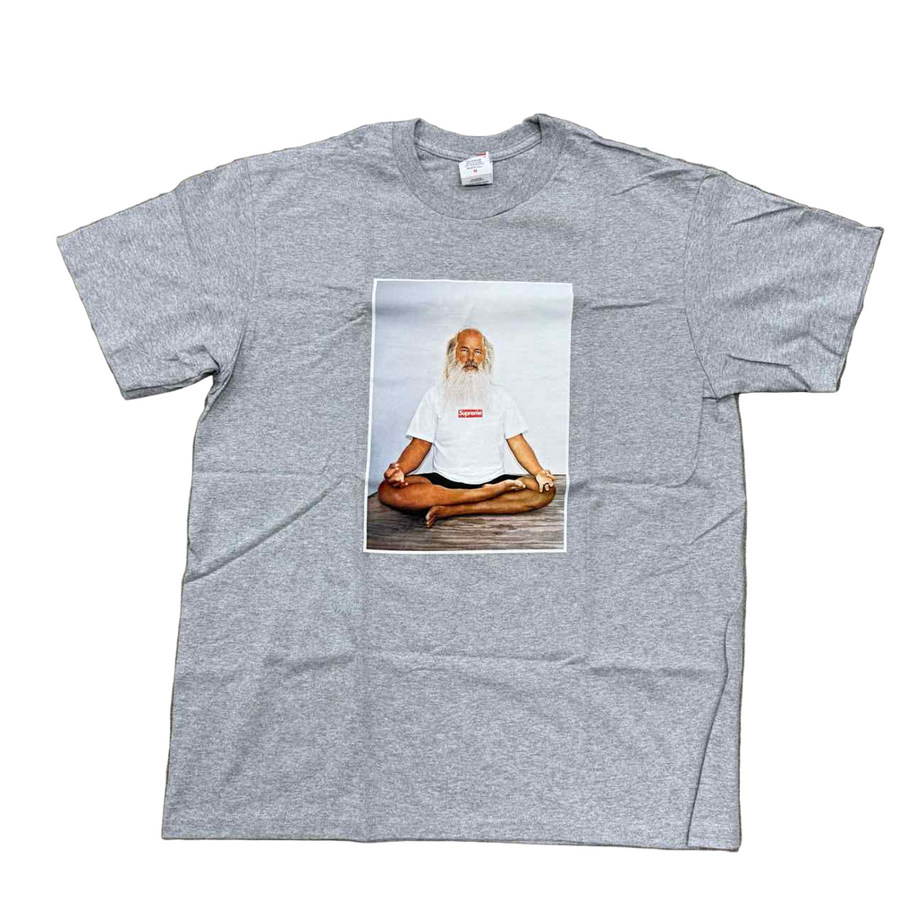 Supreme T-Shirt "RICK RUBIN" Heather Grey New Size M
