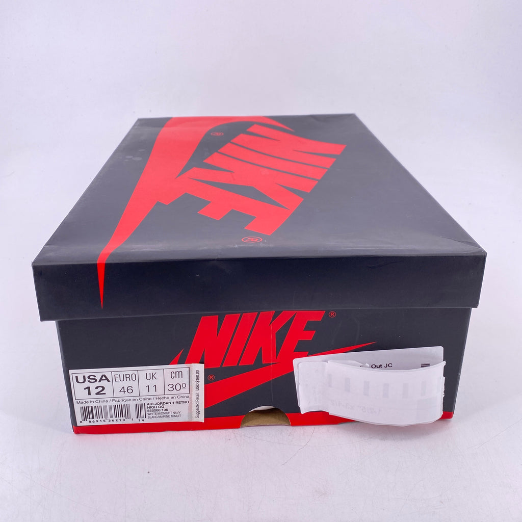 Air Jordan 1 Retro High "Metallic Navy" 2016 New Size 12