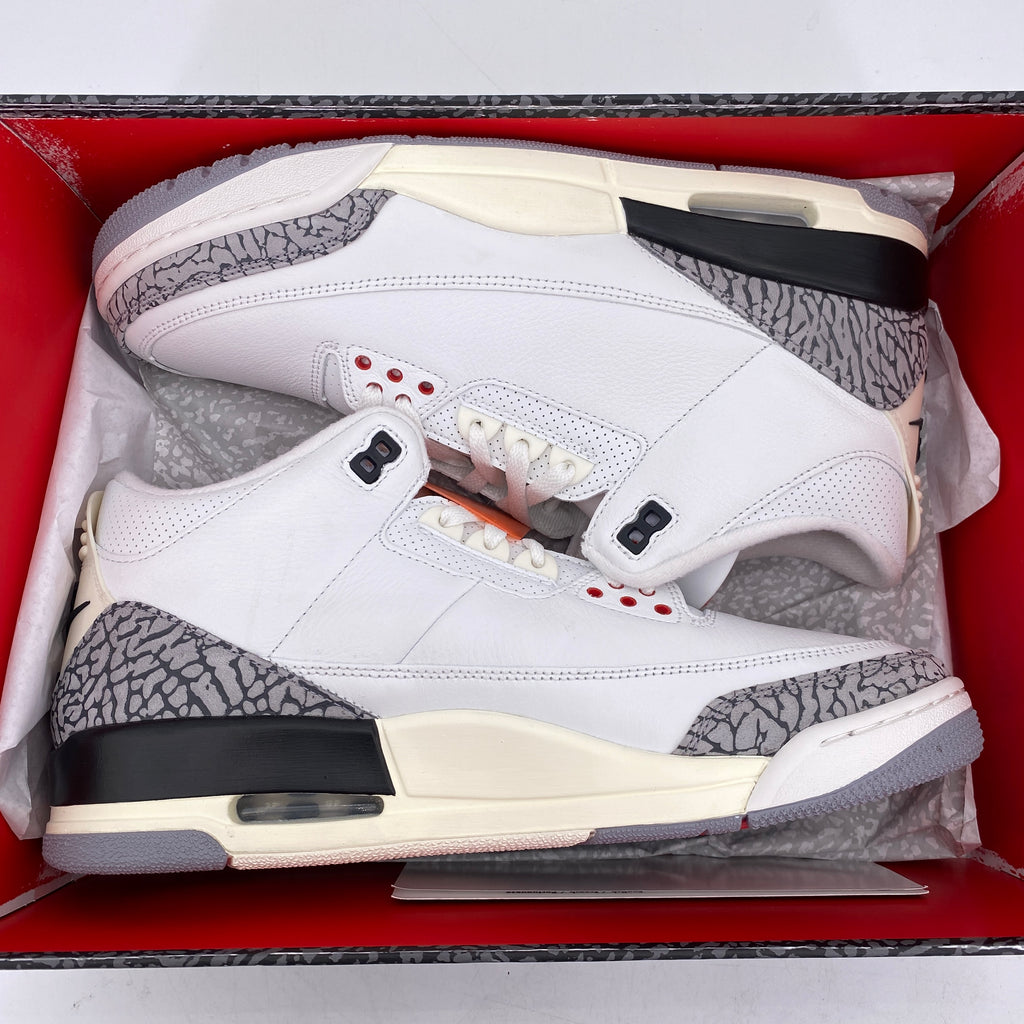 Air Jordan 3 Retro "White Cement Reimagined" 2023 New Size 11.5