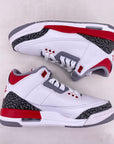 Air Jordan (GS) 3 Retro "Fire Red" 2022 New Size 6Y