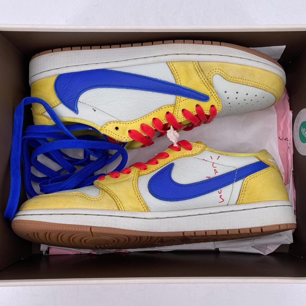 Air Jordan (W) 1 Low OG "Canary" 2024 Used Size 9.5W