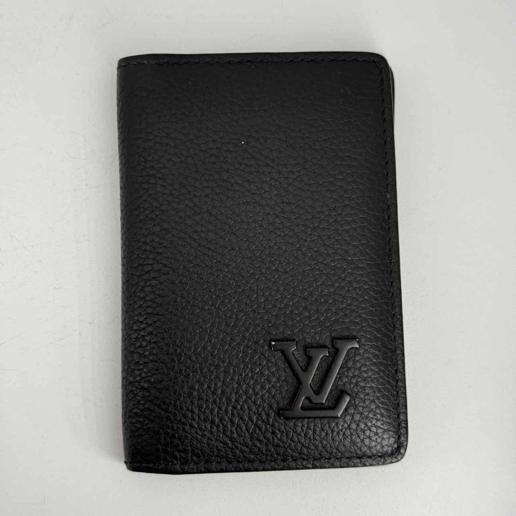 Louis Vuitton Card Holder Used Black Size OS