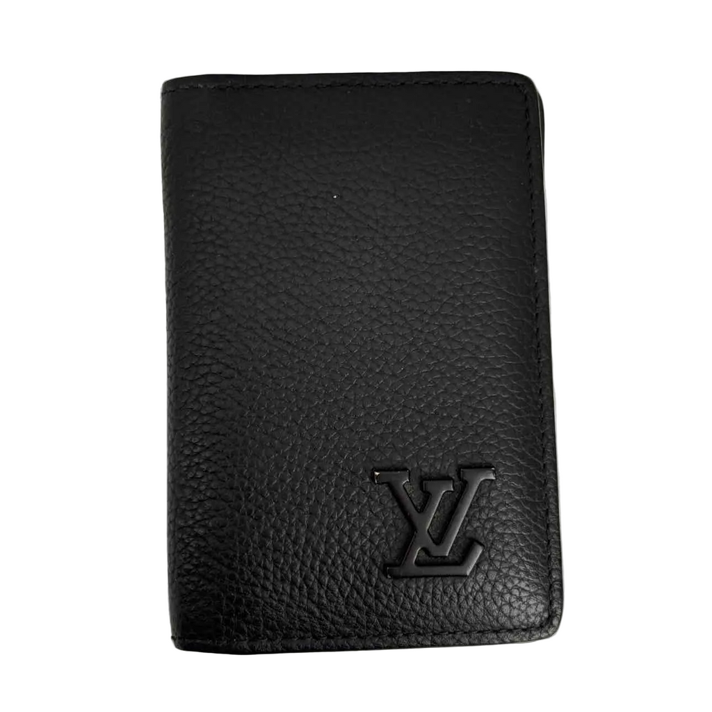 Louis Vuitton Card Holder Used Black Size OS