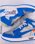 Air Jordan 1 Retro High OG "Off White Unc" 2018 New (Cond) Size 4.5