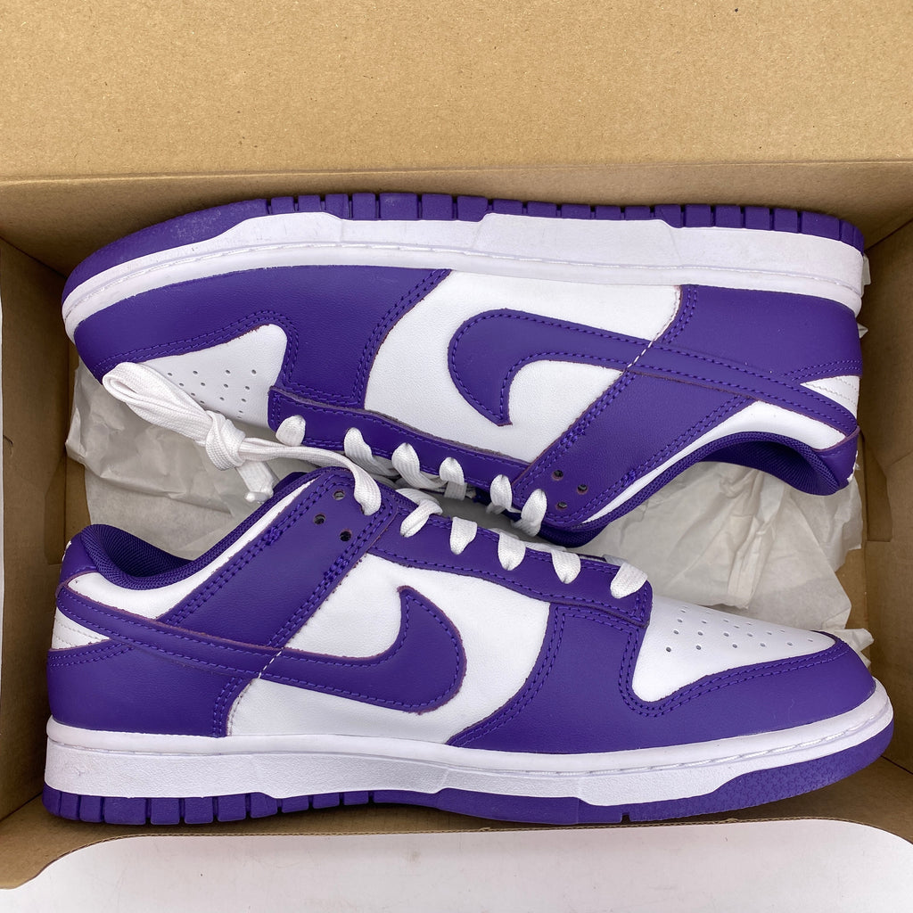Nike Dunk Low Retro "Court Purple" 2022 New Size 8.5