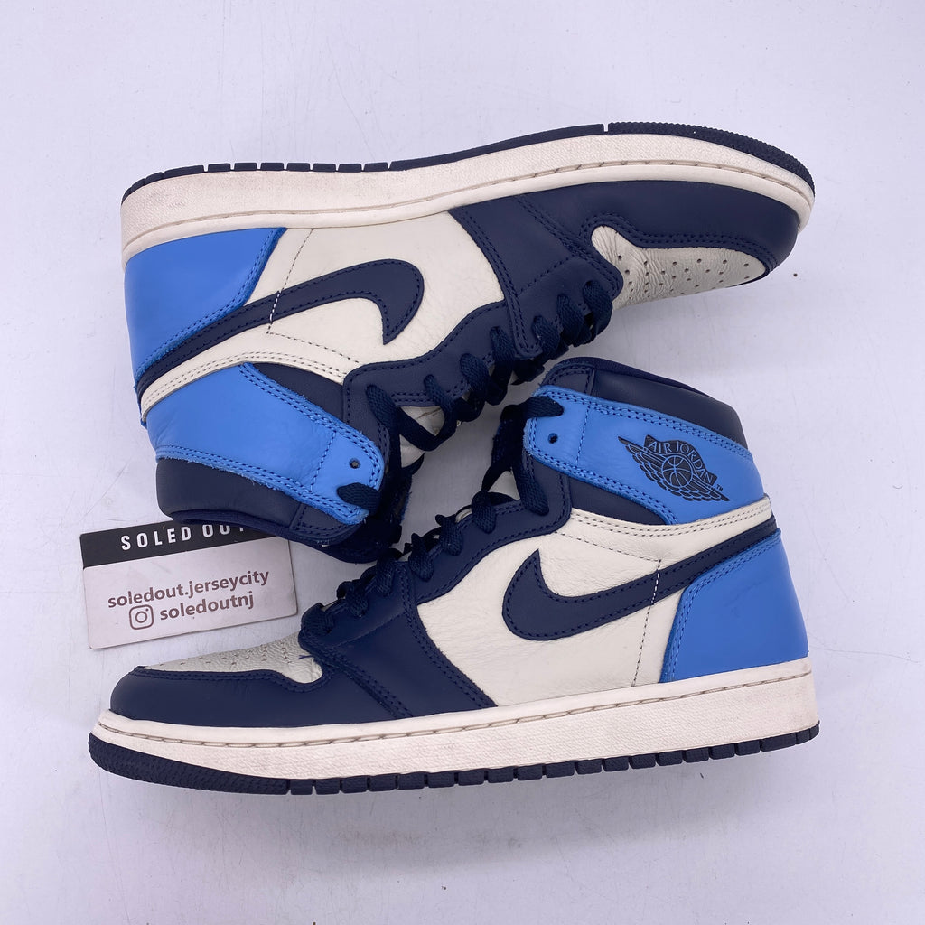 Air Jordan 1 Retro High OG "Unc Obsidian" 2019 Used Size 8.5