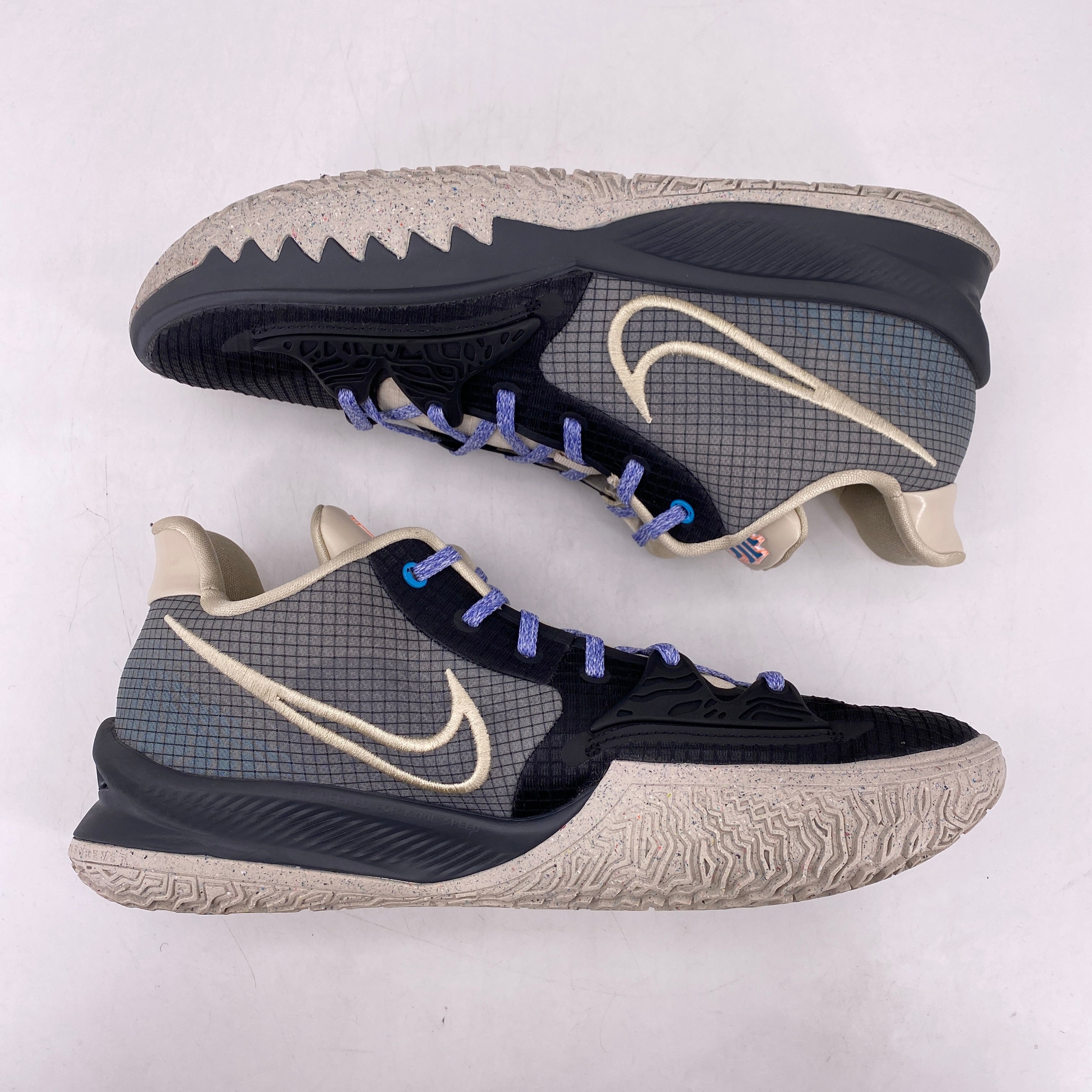 Nike Kyrie Low 4 &quot;Grey Rattan&quot; 2021 Used Size 13