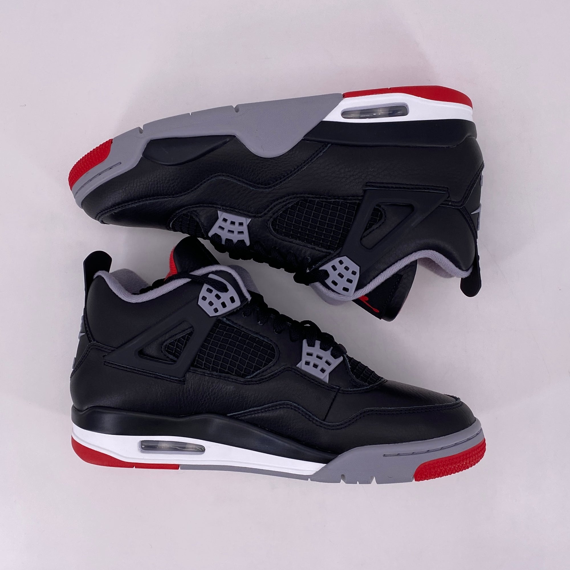 Air Jordan 4 Retro &quot;Bred Reimagined&quot; 2024 New Size 9.5