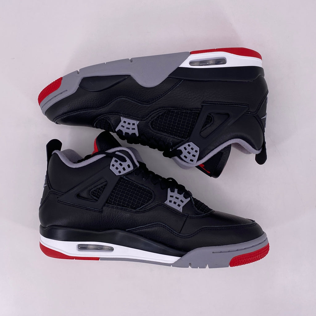 Air Jordan 4 Retro "Bred Reimagined" 2024 New Size 9.5